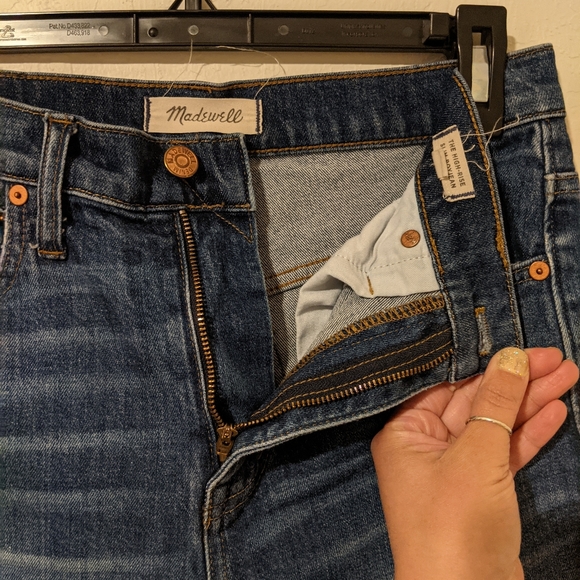 Madewell High Rise Slim Boyjean - Picture 4 of 13